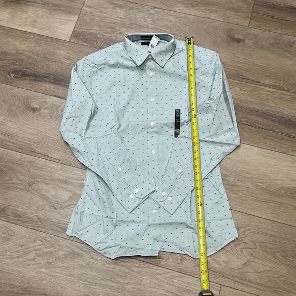 BANANA REPUBLIC Men's Athletic-Fit Dress Shirt Size M - Picture 2 of 9